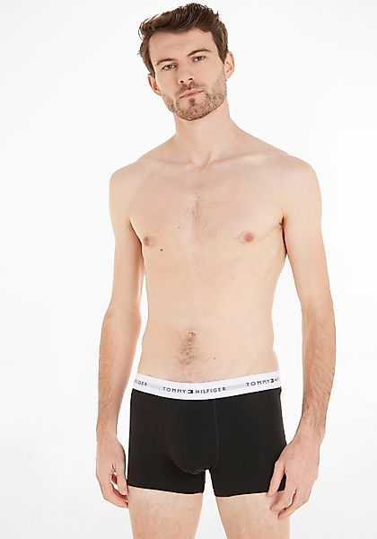 Tommy Hilfiger Underwear Boxer "TRUNK 3 PACK", (3 St.), mit kontrastfarbene günstig online kaufen