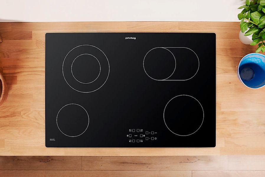 Privileg Elektro-Kochfeld "PCTAC 7042 NE" Mehr Flexibilität: Bräterzone für günstig online kaufen