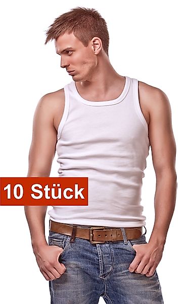 Cocain underwear Unterhemd Herren glatt weiss günstig online kaufen
