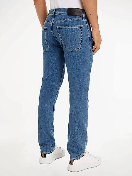 Calvin Klein Slim-fit-Jeans SLIM FIT RINSE BLACK im 5-Pocket-Style günstig online kaufen