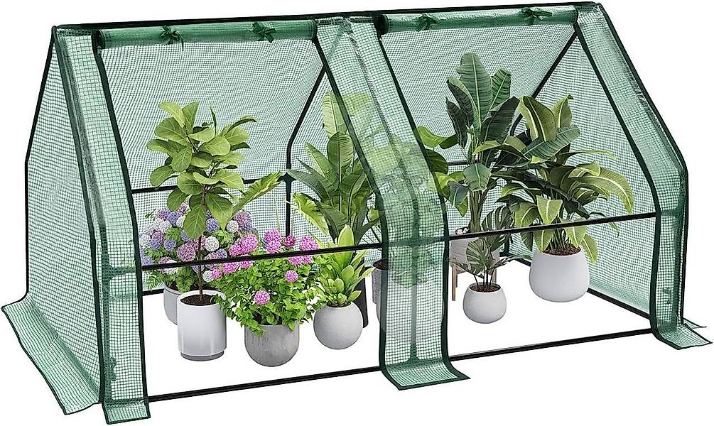 Woltu Foliengewächshaus, BxTxH: 180 x 90 günstig online kaufen