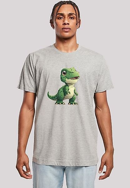 F4NT4STIC T-Shirt Süßer grüner Dino Premium Qualität günstig online kaufen