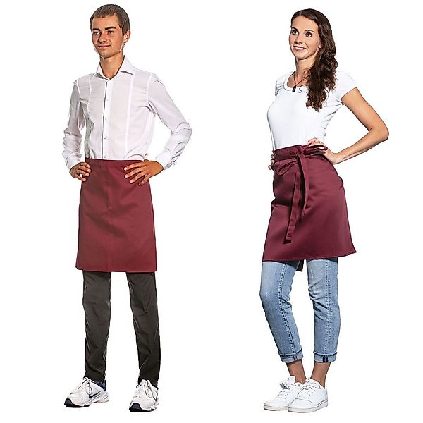 ZOLLNER Kochschürze, 50 x 80 cm, 65% Polyester, 35% Baumwolle günstig online kaufen