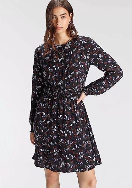 Tamaris Minikleid, mit elegantem Blumenprint günstig online kaufen