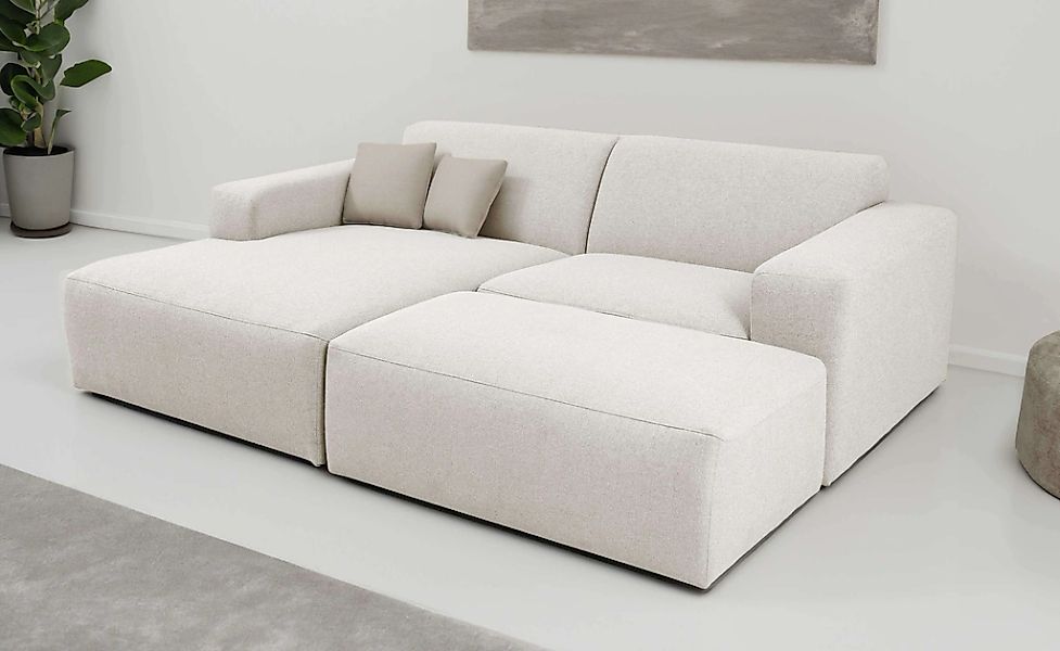 INOSIGN Ecksofa "Koa,228cm, L-Form, Modulsofa, Webstoff, Cord, Struktur, Ch günstig online kaufen