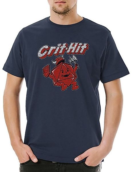 Urban Backwoods Print-Shirt Urban Backwoods Crit-Hit Herren T-Shirt Navy Gr günstig online kaufen