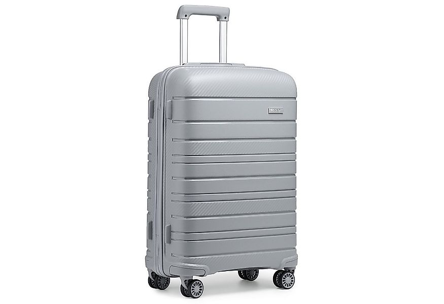 KONO Koffer Zwillingsrollen Reisekoffer mit TSA-Schloss Leichter Polypropyl günstig online kaufen
