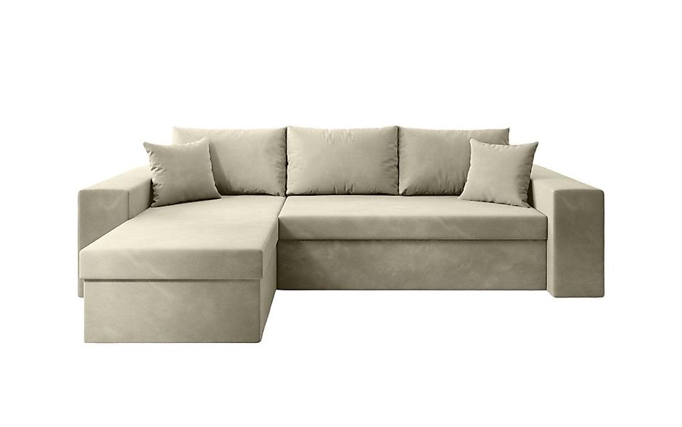 Luxusbetten24 Schlafsofa Designer Sofa Denver, mit Stauraum und Schlaffunkt günstig online kaufen