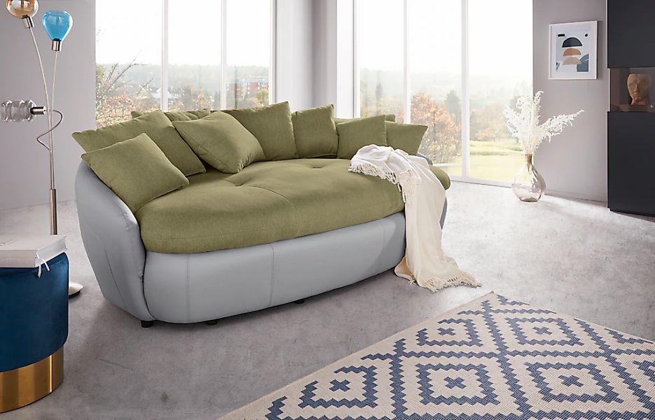 INOSIGN Big-Sofa "Aruba", gemütliches Megasofa in XXL in organischer Form m günstig online kaufen