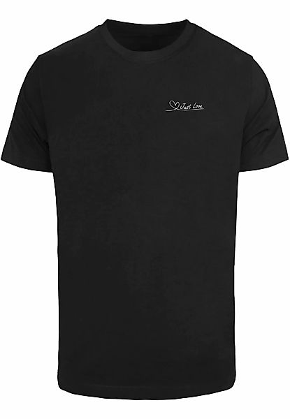 Merchcode T-Shirt "Merchcode Herren Just love T-Shirt Round Neck", (1 tlg.) günstig online kaufen