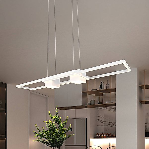 TRIO Leuchten LED Pendelleuchte »ALBANY, LED Hängelampe Wohnzimmer mit Fern günstig online kaufen