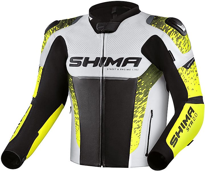 SHIMA Motorradjacke STR 2.0 Motorrad Lederjacke günstig online kaufen