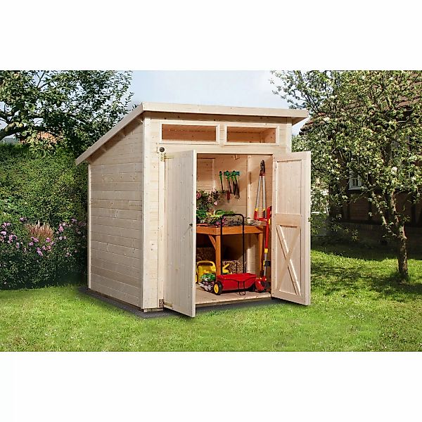 weka Gartenhaus "325 A, natur, 19 mm" günstig online kaufen