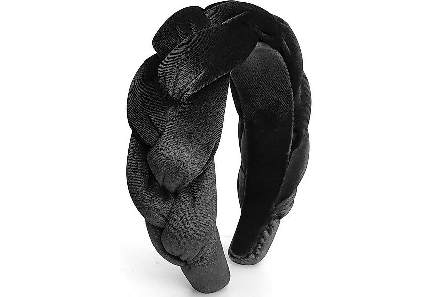 LuxusKollektion Haarreif Samt Geflochtene Stirnband Trachten Vintage Haarba günstig online kaufen
