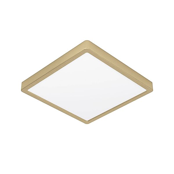 LED-Anbaupanel Fueva 5 IP20 830 messing 28,5x28,5 günstig online kaufen