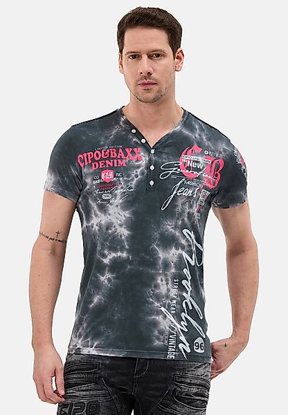 Cipo & Baxx Kurzarmshirt günstig online kaufen
