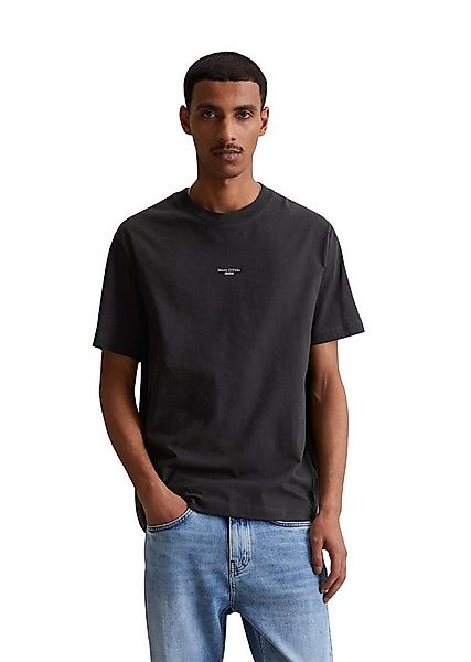 Marc O'Polo DENIM T-Shirt mit Labeling vorne mittig günstig online kaufen