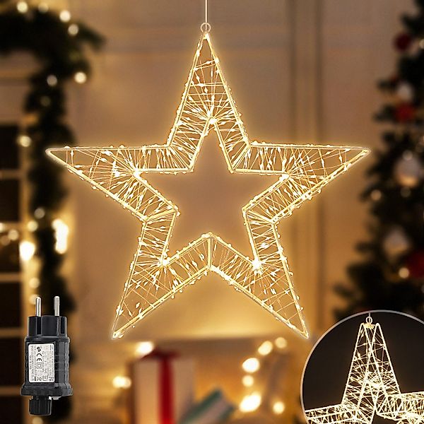 Salcar LED-Lichterkette Lichtkranz LED Dekokranz Weihnachts günstig online kaufen