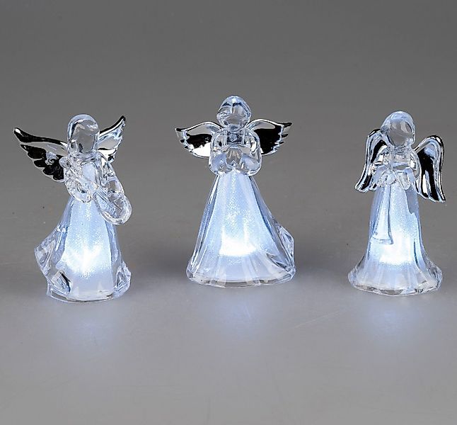 formano Dekofigur Winterzeit Acryl, mit Timerfunktion, Mehrfarbig, Motiv: E günstig online kaufen