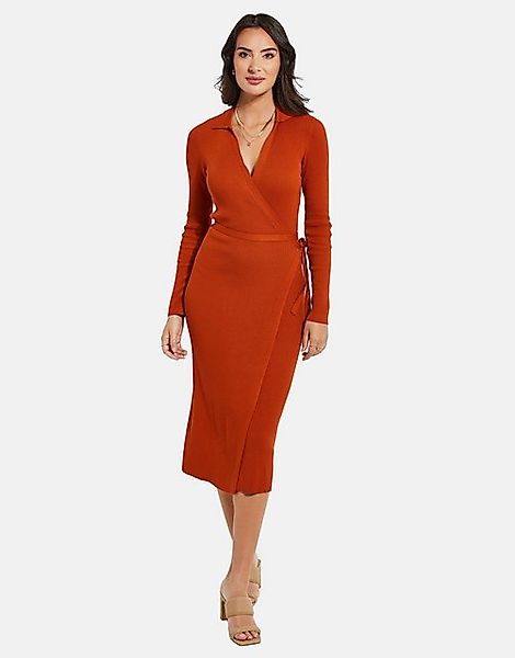 Threadbare Jerseykleid THB Phoebe Wrap Tie Ribbed (1-tlg) in toller Wickelo günstig online kaufen