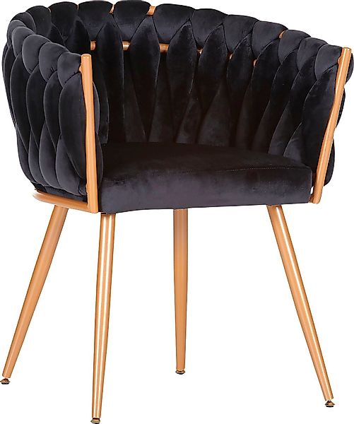 Gutmann Factory Esszimmersessel, mit elegant geflochtener günstig online kaufen