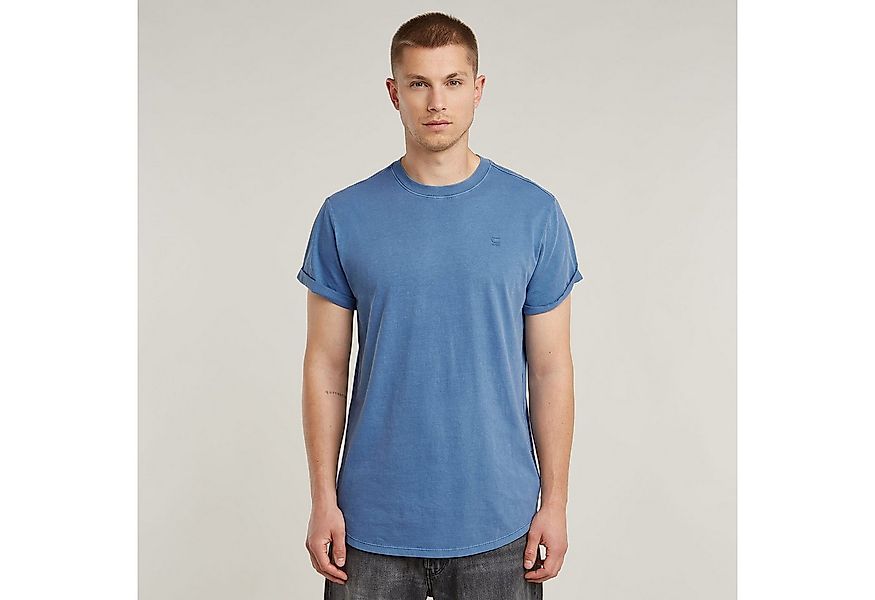 G-STAR Kurzarmshirt Lash Rundhals, Logoapplikation günstig online kaufen