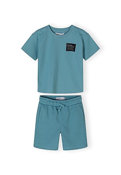 MINOTI Sweatanzug Set T-Shirt und Sweatshorts günstig online kaufen