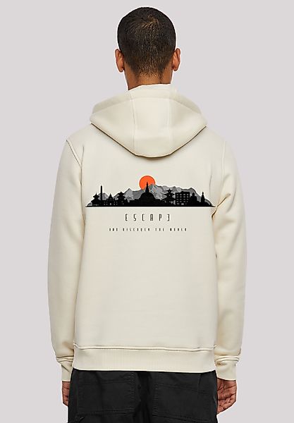 F4NT4STIC Kapuzenpullover "Escape Discover the World Asian Town" Premium Qu günstig online kaufen