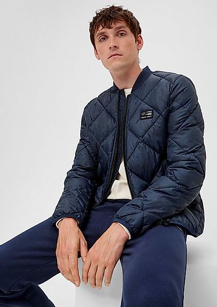 QS Blouson mit Label-Badge auf der Brust günstig online kaufen