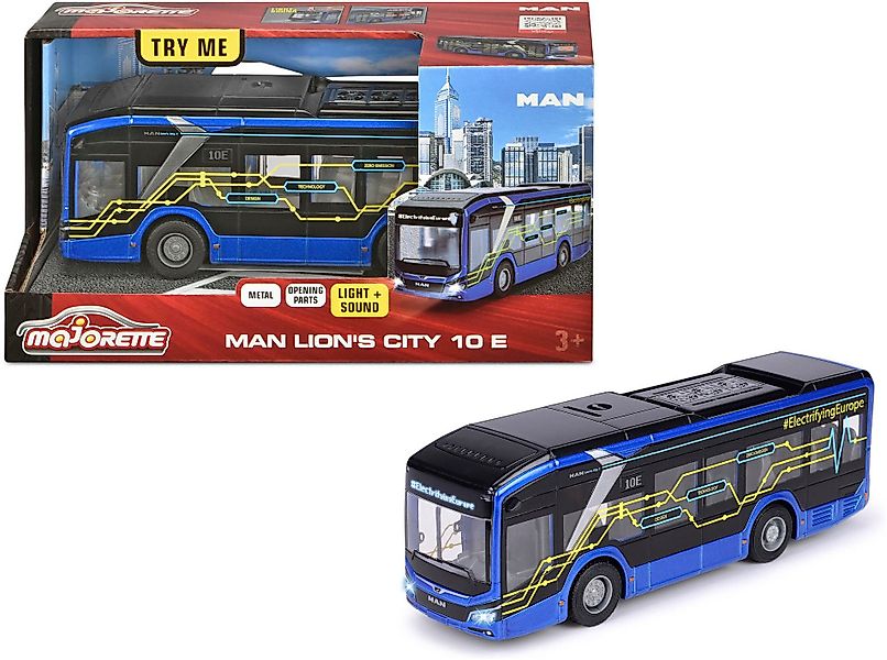 majORETTE Spielzeug-Bus MAN Lion's City 10 günstig online kaufen