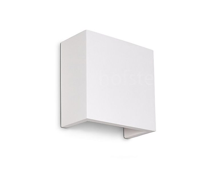 hofstein Wandleuchte »Cenaja« Wandlampe aus Keramik in Weiß, mit Lichteffek günstig online kaufen