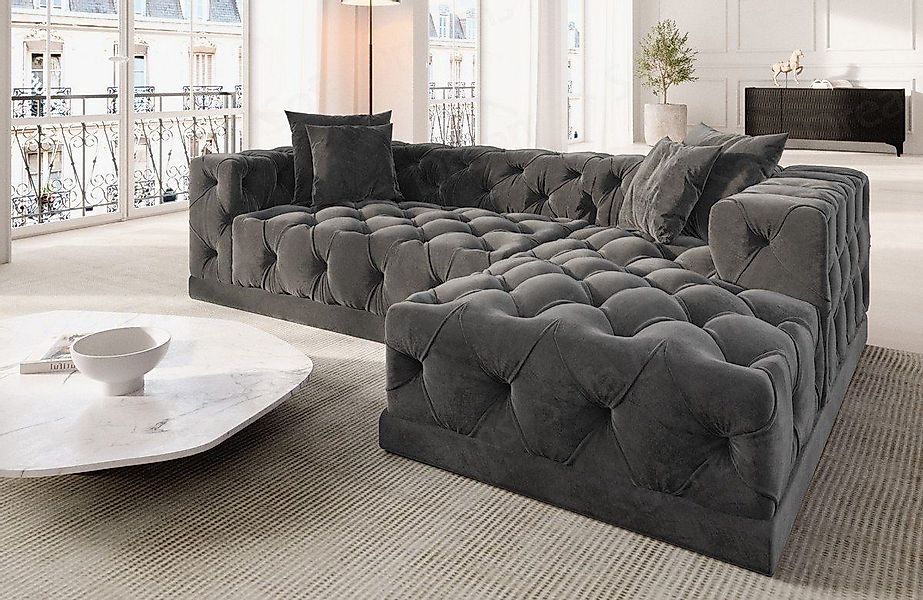 Sofa Dreams Ecksofa Designer Samtstoff Polster günstig online kaufen