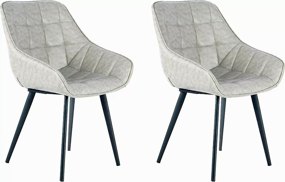 Kayoom Stuhl "Demi 325 2er-Set, Relax-Sessel, unifarbenes Farbgestaltung", günstig online kaufen