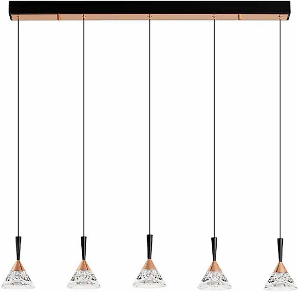 Nova Luce Pendelleuchte »PALUZ« LED-Modul 1 Stk. Warmweiß günstig online kaufen