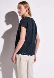 STREET ONE Shirtbluse aus reiner Baumwolle günstig online kaufen