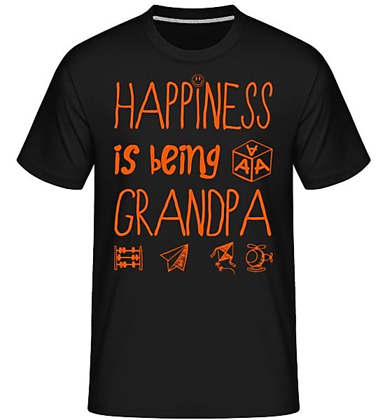 Happiness Is Beeing Grandpa · Shirtinator Männer T-Shirt günstig online kaufen