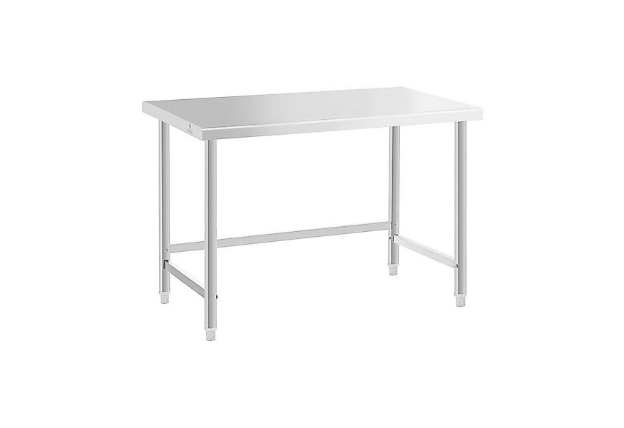 Royal Catering Arbeitstisch 120 x 60 cm Gastro Edelstahl Edelstahltisch Zer günstig online kaufen