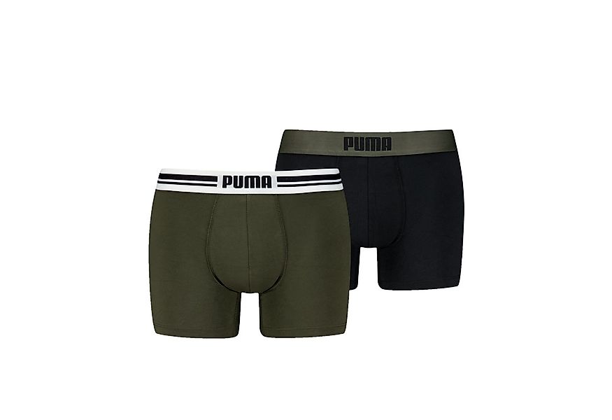 PUMA Boxershorts PUMA MEN EVERYDAY PLACED LOGO BOXERS 2P (2er Pack) mit ela günstig online kaufen