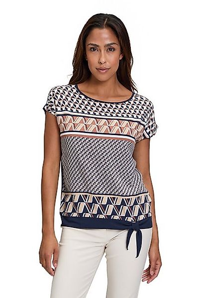 Betty Barclay Kurzarmshirt Betty Barclay Basic Shirt mit Schleifenknoten (1 günstig online kaufen