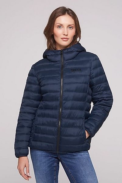 SOCCX Outdoorjacke mit elastischem Saumabschluss günstig online kaufen