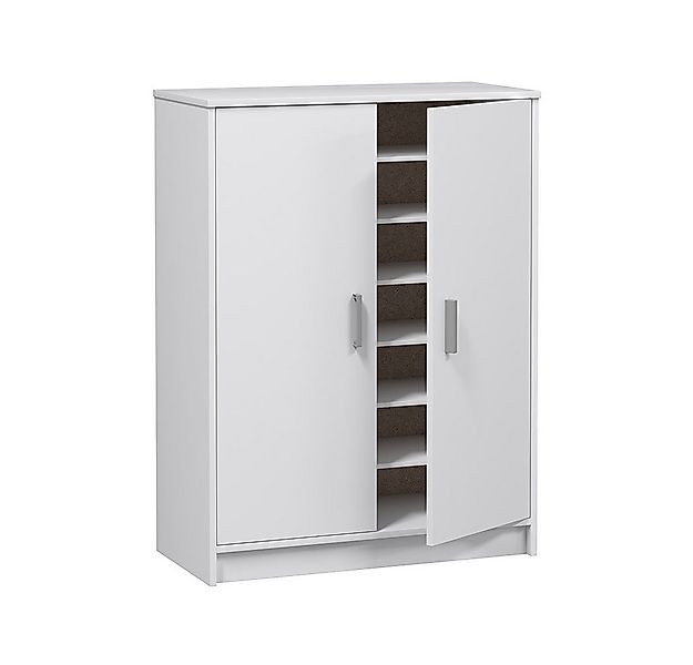 freiraum Schuhschrank Basic in Weiß - 75x101x36 (BxHxT) günstig online kaufen