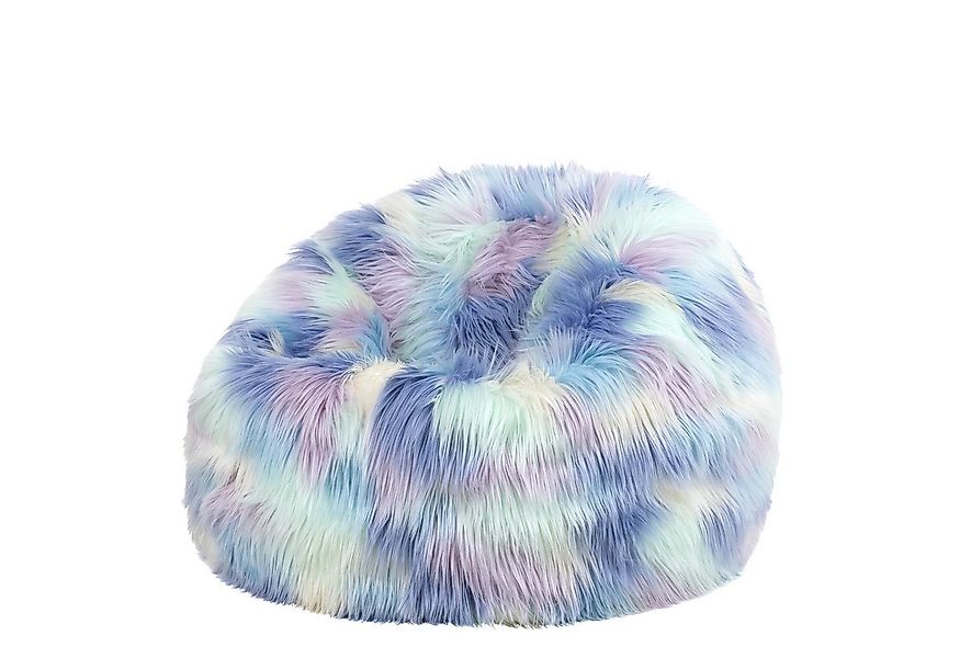 icon Sitzsack Flauschig aus Kunstfell für Kinder, mit Füllung, 65x45x65cm, günstig online kaufen