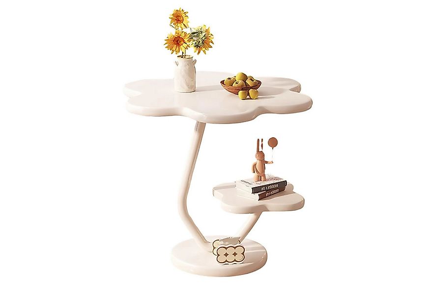 HEYHIPPO Beistelltisch Beistelltisch 40×60 cm, 2-stufig, moderner Couchtisc günstig online kaufen