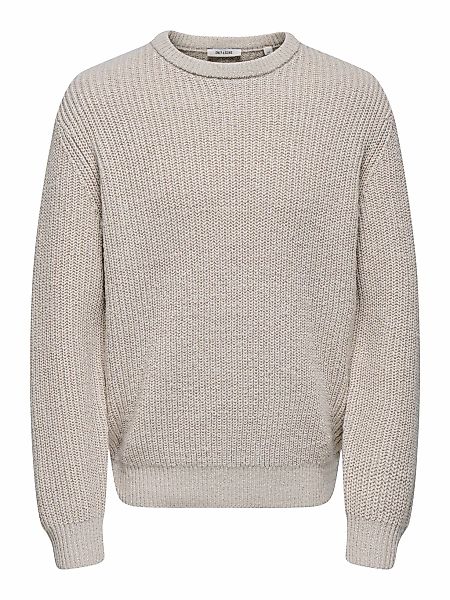 ONLY & SONS Strickpullover "ONSROLF RLX CREW NECK KNIT - OTL" günstig online kaufen