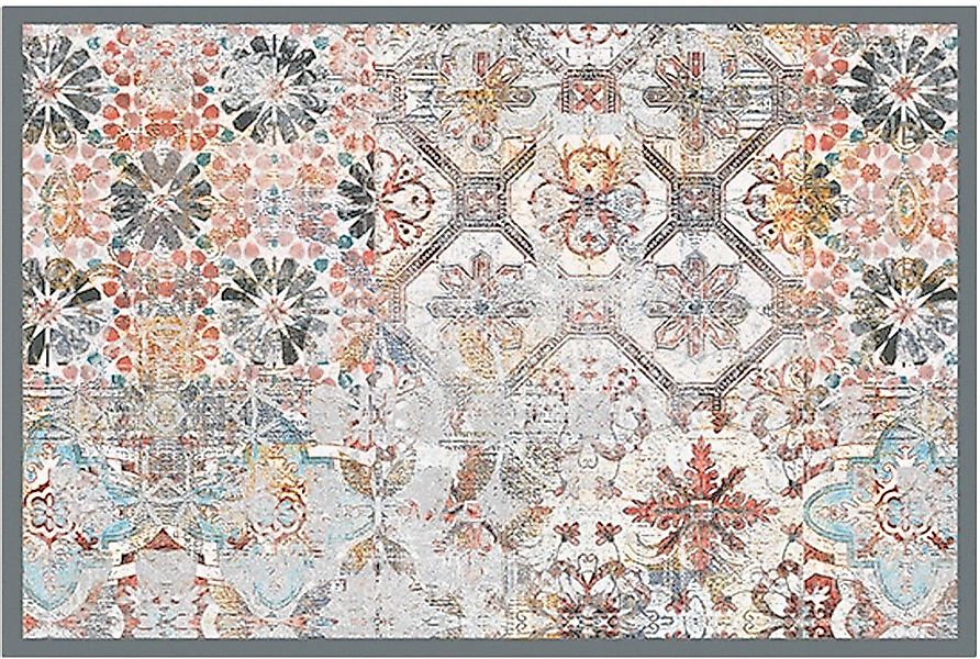 matches21 HOME & HOBBY Fußmatte Türmatte Floral Shabby Boho in 40x60 cm als günstig online kaufen