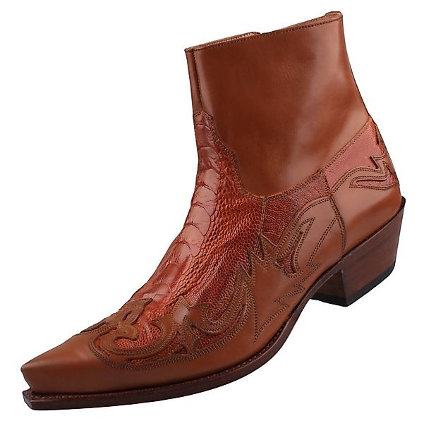 Sendra Boots 5790A-Palermo Libano Pata Avestruz Peanut Stiefel günstig online kaufen