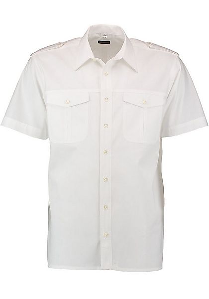 Condor Pilotenhemd Dotoya Herren Kurzarmhemd ohne abnehmbare Schulterklappe günstig online kaufen