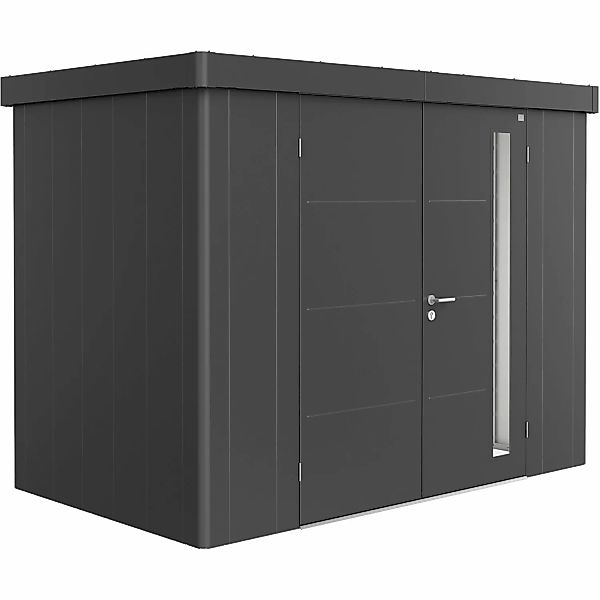 Biohort Gerätehaus Neo 1C Doppeltüre Dunkelgrau-Metallic günstig online kaufen