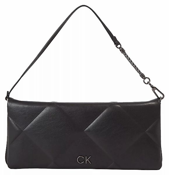 Calvin Klein Clutch "RE-LOCK QUILT WRISTELET CLUTCH", mit Brandlabel günstig online kaufen