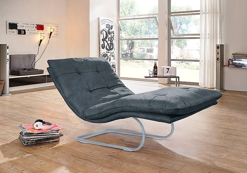 W.SCHILLIG Relaxliege "daily dreams" in Waffelkissen-Optik, wahlweise mit M günstig online kaufen